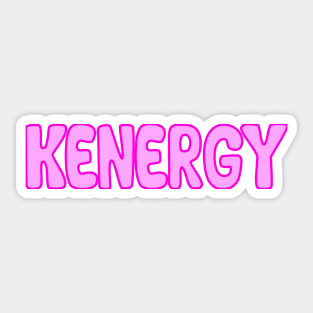 KENERGY : KEN ENERGY 2 Sticker